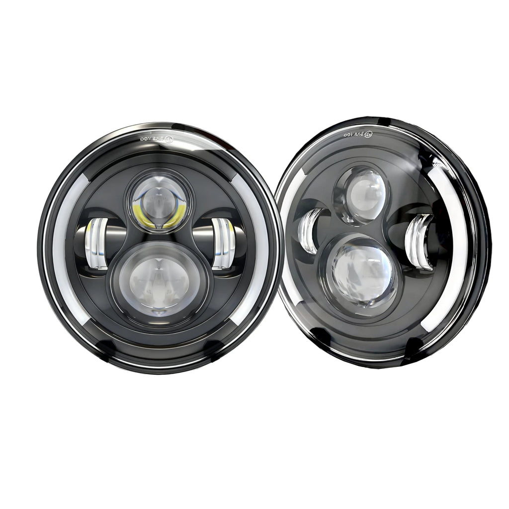 7″ LED Semi-Halo Headlights for Mazda MX-5 NA | DOT Approved