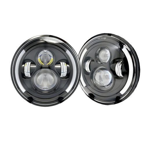 7″ LED Semi-Halo Headlights for Mazda MX-5 NA | DOT Approved